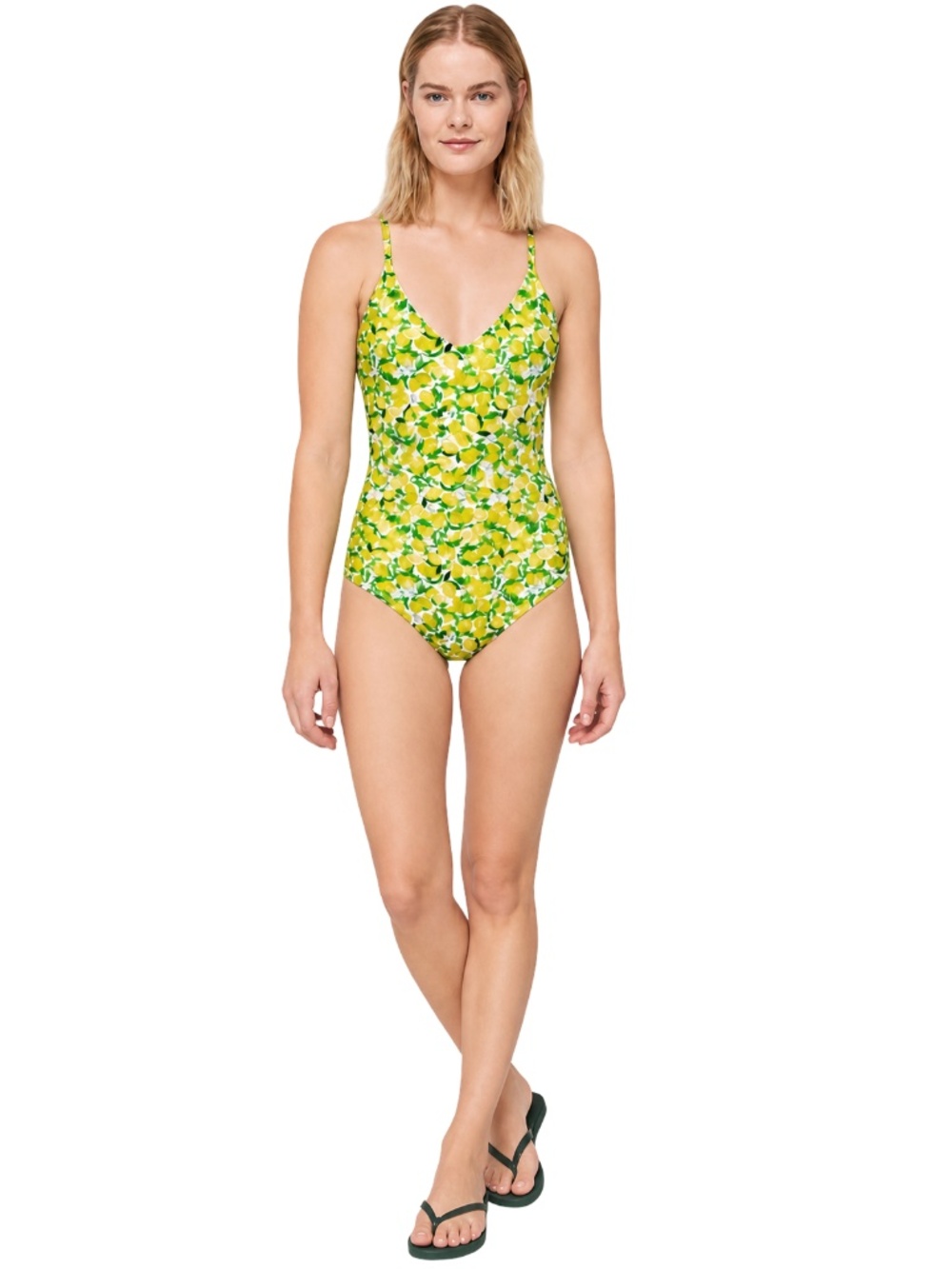 lululemon Weave the Waves One-piece swimsuit Strappy Lemons Adjustable Straps